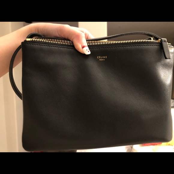 celine trio bag used